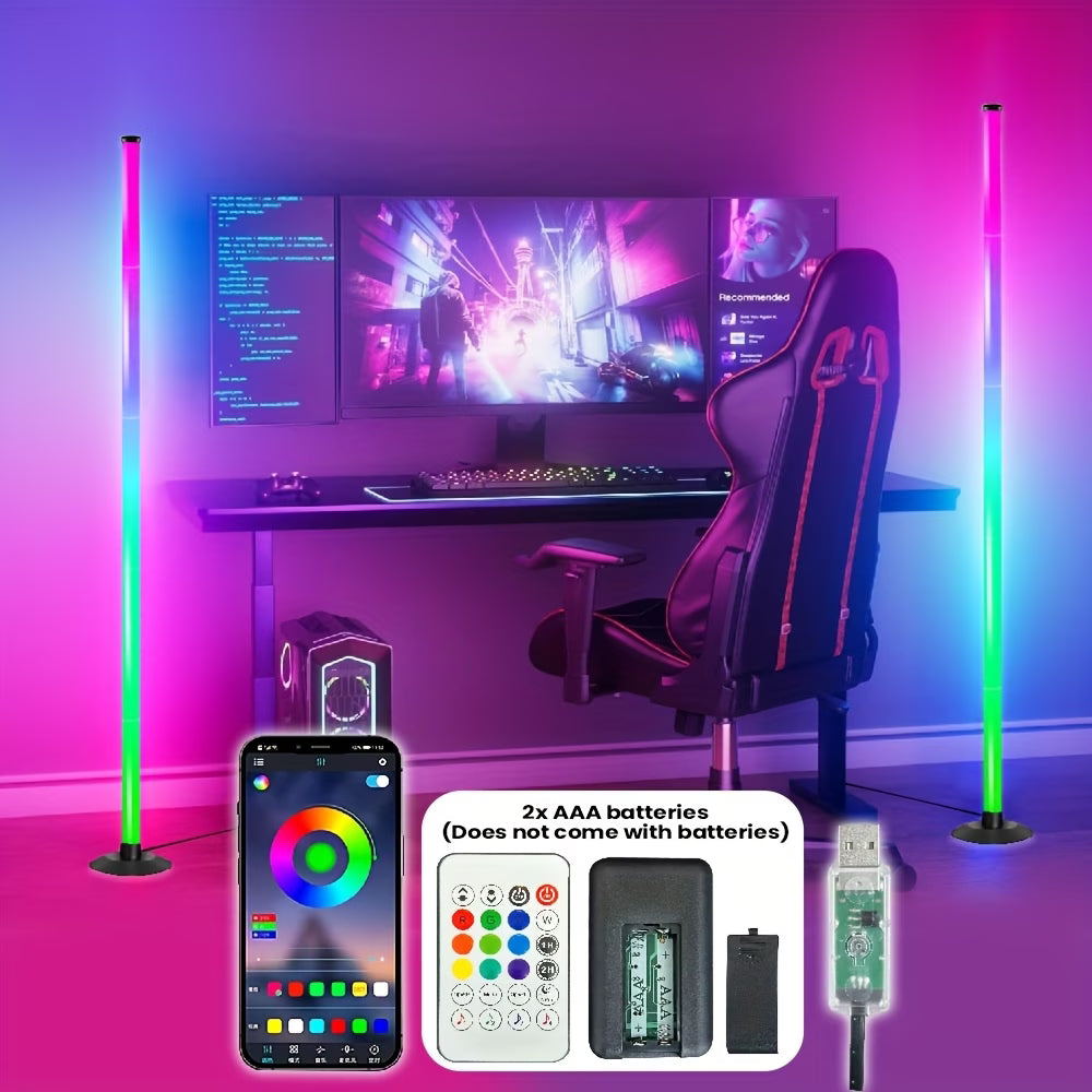 2pc RGB Floor Lamp