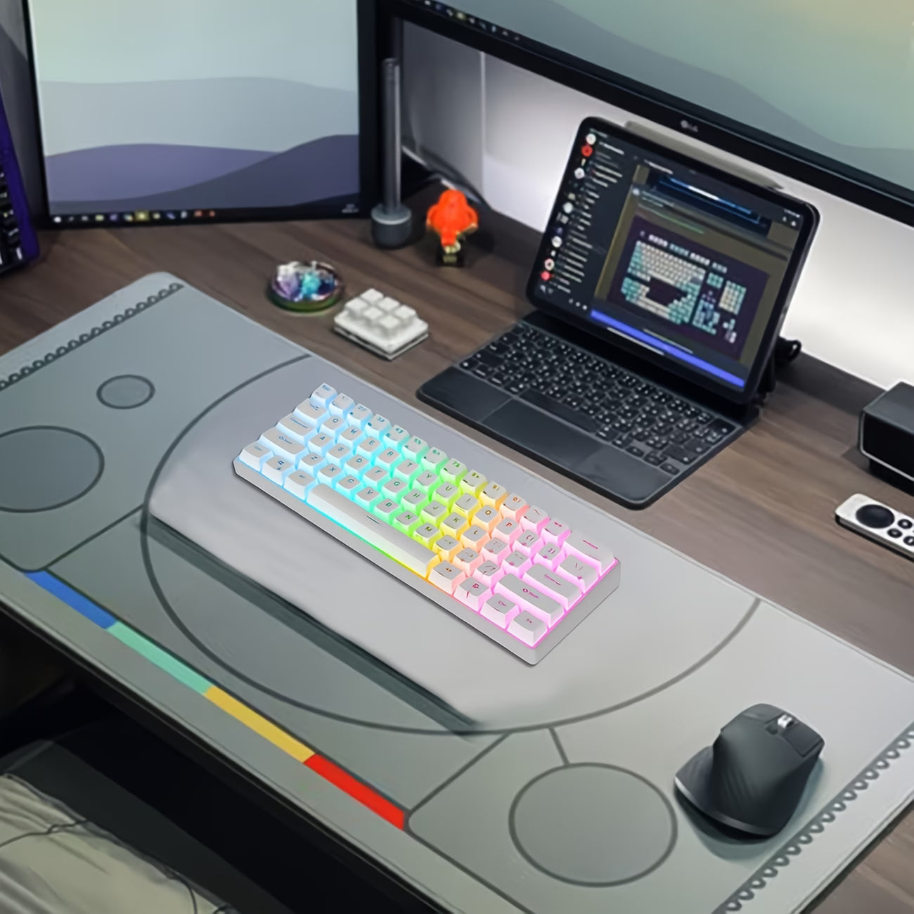 Pure White RGB Gaming Keyboard (Wired)