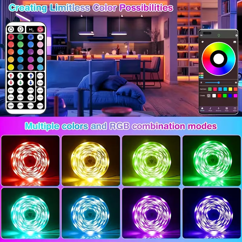 Smart LED Room Lights 590.55 Inch