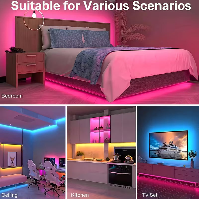 Smart LED Room Lights 590.55 Inch