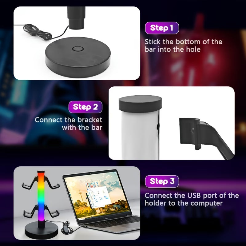 RGB Headset/Controller Stand